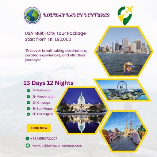 America Exciting Holiday Package-2026