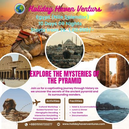 Egypt (Nile Splendor) Best Tour Package 2026