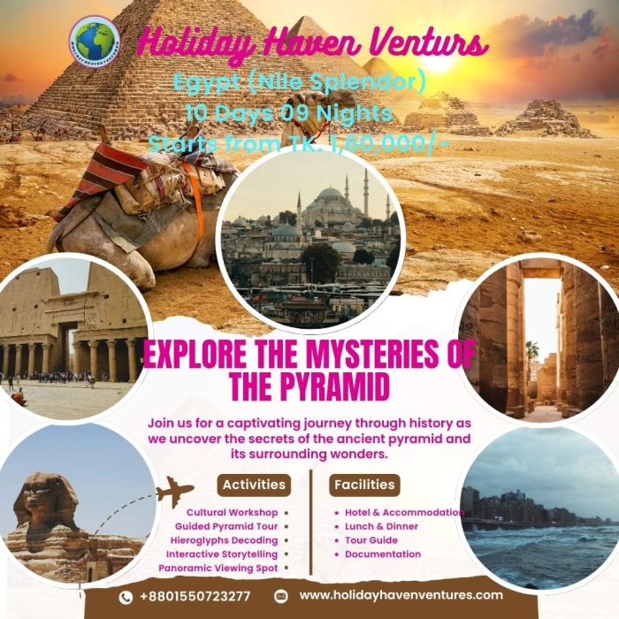 Egypt (Nile Splendor) Best Tour Package 2026