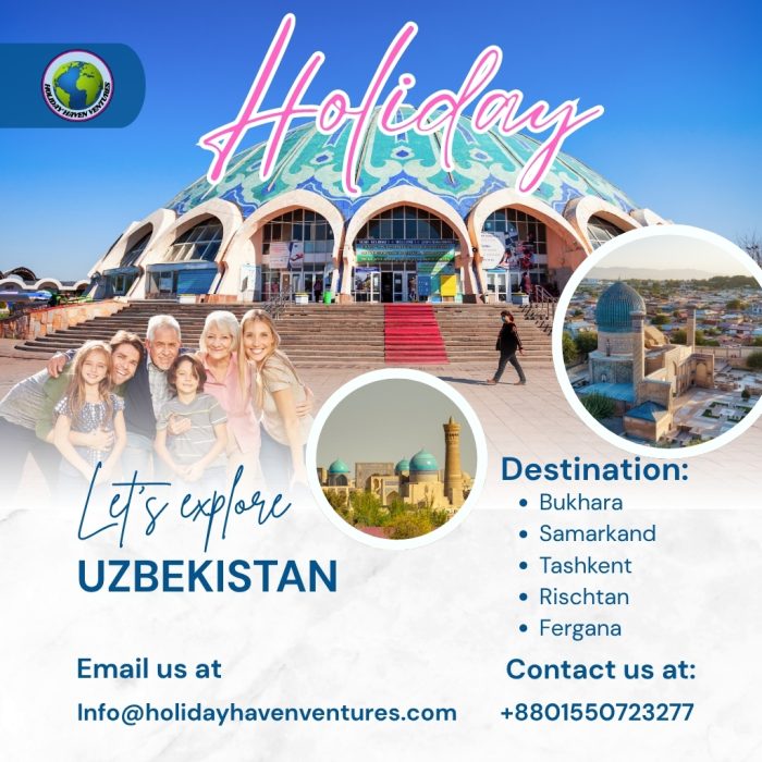 Uzbekistan best Family Tour Package 2026 From Bangladesh