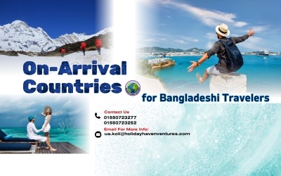 On arrival countries for Bangladeshi 2026