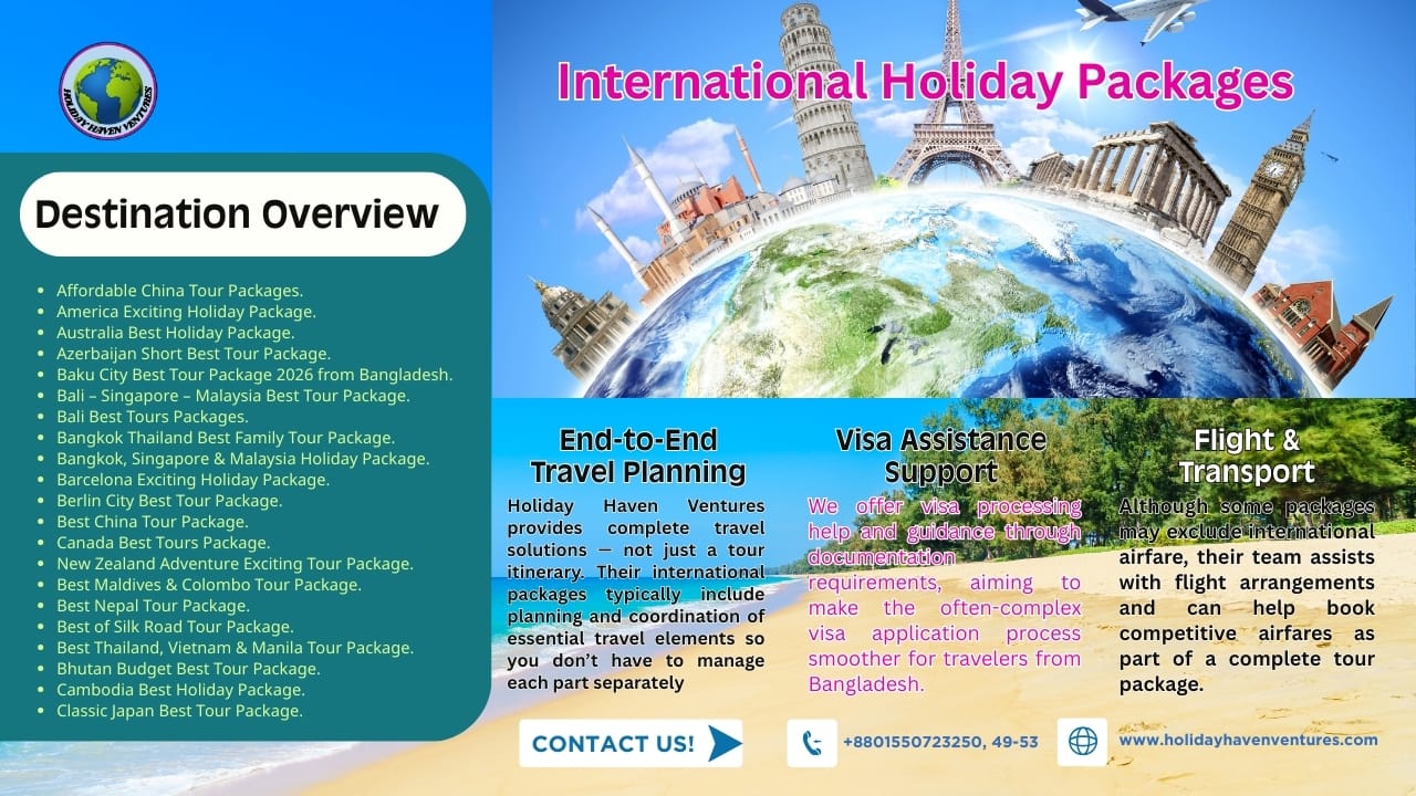 International Holiday Packages