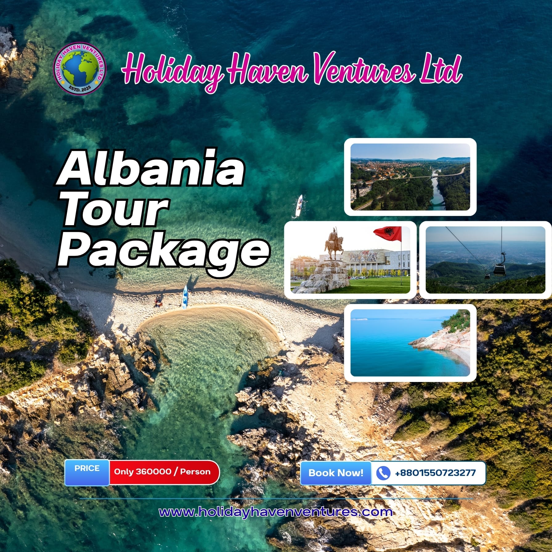 Albania Best Tour Package from Bangladesh 2026