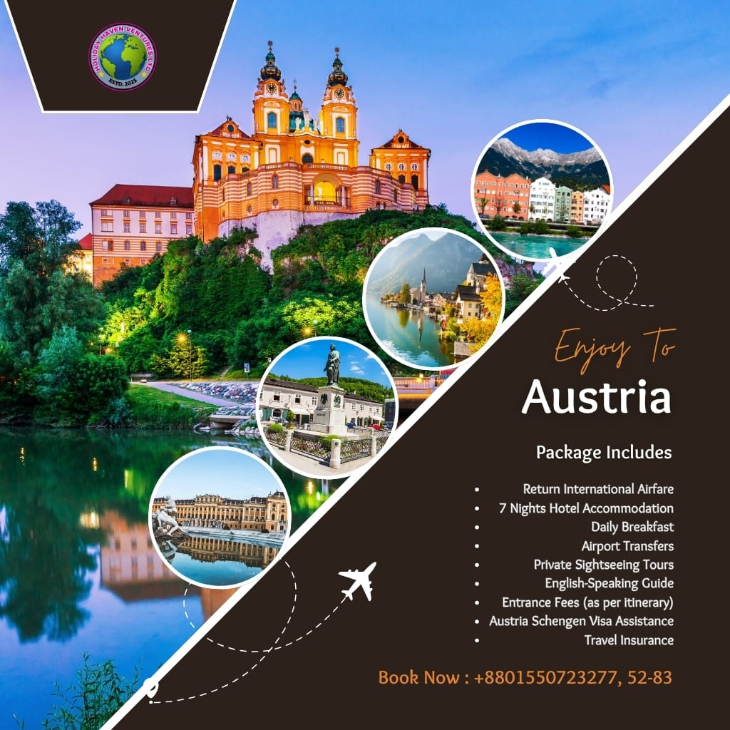 Austria Tour Package from Bangladesh 8 Days & 7 Nights