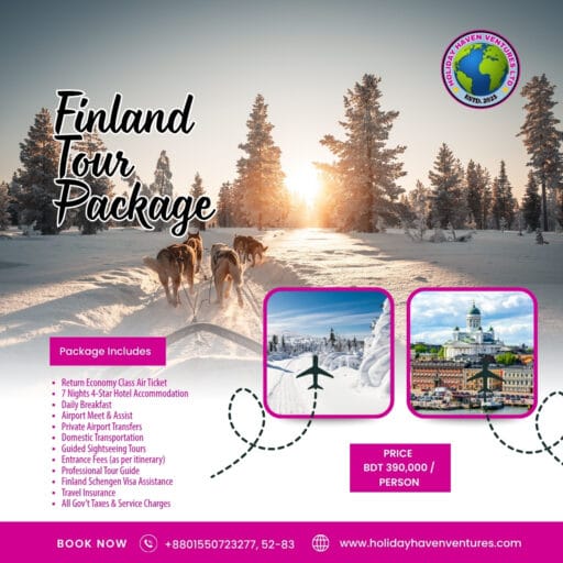 Finland Tour Package from Bangladesh