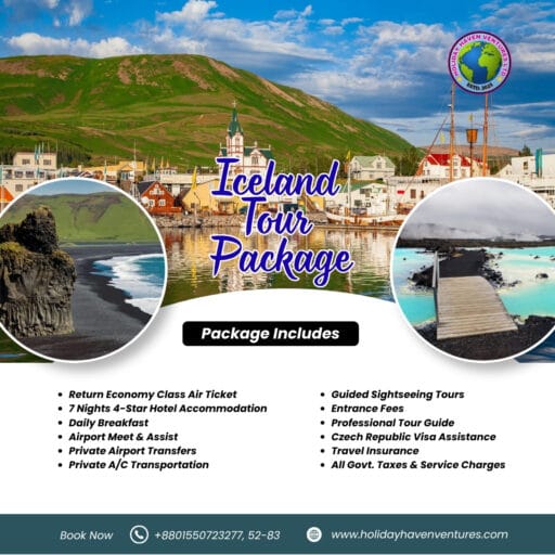 Iceland Tour Package from Bangladesh